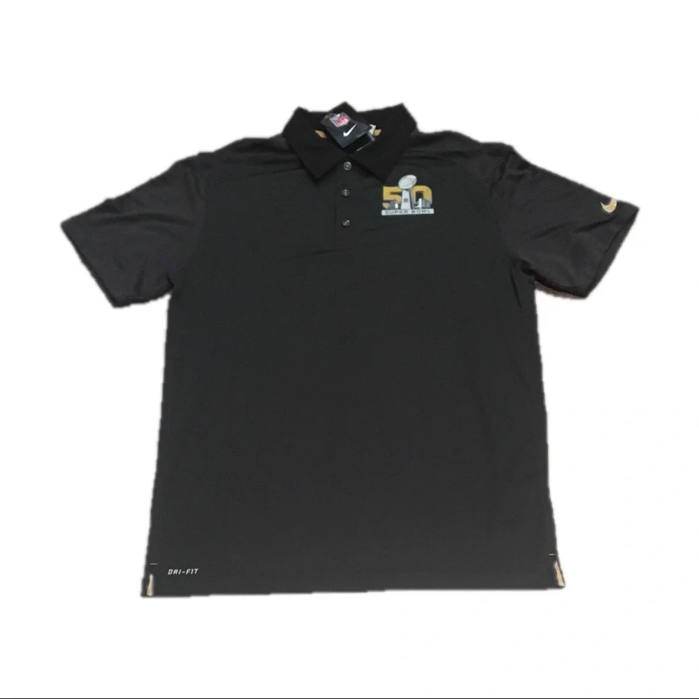 Super Bowl 50‎ Nike Men’s Dri Fit Polo Shirt